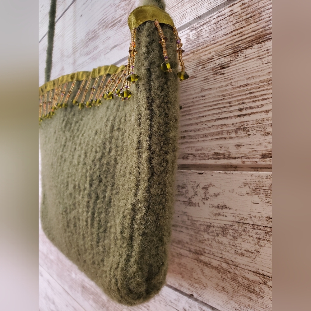 OOAK Wool Felted Crossbody Bag - Picture 8 of 13